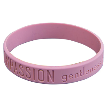 Picture of Silicone Wristbands Humility, Compassion, Gentlene