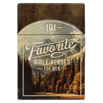 Picture of Boxed Cards 101 Favorite Bible Verses For Men