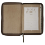 Picture of NLT Standard Bible Thumb Indexed With Zip