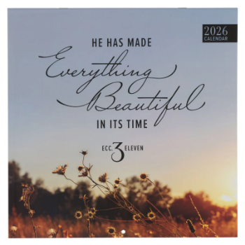 Picture of Calendar 2026 Everything Beautiful