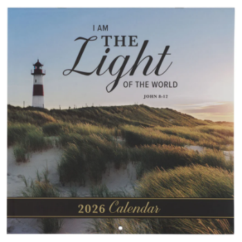Picture of Calendar 2026 I Am the Light of the World