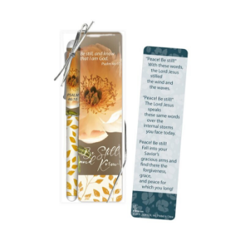 Picture of Pen & Bookmark Set Be Still And Know