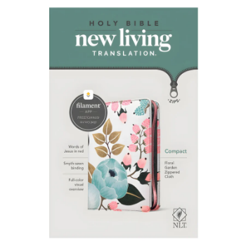 Picture of NLT Filament Compact Bible With Zip