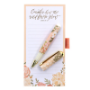 Picture of Magnetic Notepad & Pen Consider The Wild Flowers