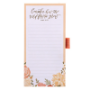 Picture of Magnetic Notepad & Pen Consider The Wild Flowers