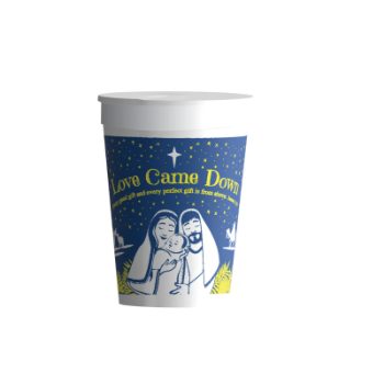 Picture of Plastic Tumbler Love Came Down