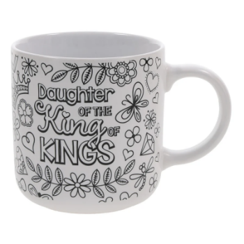 Picture of Mug Coloring  Daughter of the King of Kings