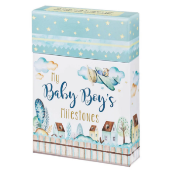 Picture of My Baby Boy's Milestones (Boxed Cards)