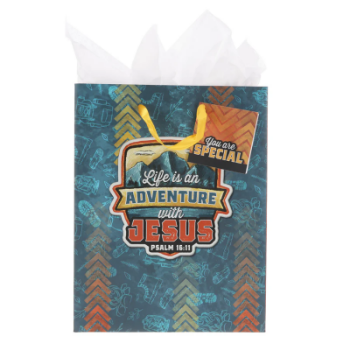 Picture of Gift Bag Life Is an Adventure with Jesus - Ps16:11