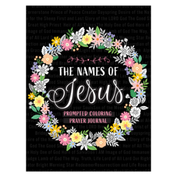 Picture of Names Of Jesus Prompted Coloring Prayer Journal