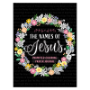 Picture of Names Of Jesus Prompted Coloring Prayer Journal