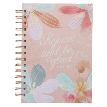Picture of Rejoice and Be Glad Hardcover Wirebound Journal
