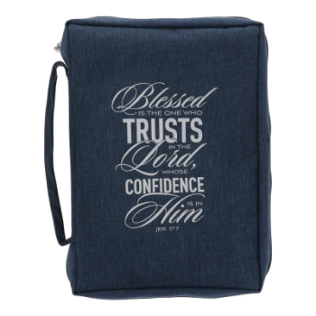 Picture of Bible Bag Blessed Blue Polyester / L