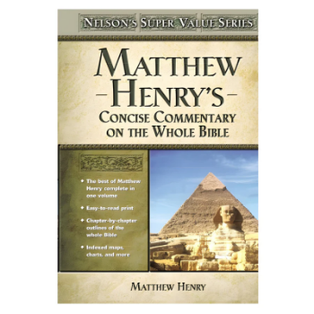 Picture of Matthew Henry's Concise Commentary