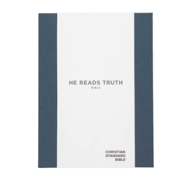 Picture of CSB He Reads Truth Bible Cloth Over Board