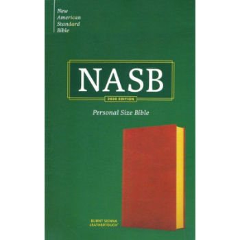 Picture of NASB Bible Leather Personal Size