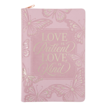 Picture of Journal Love Is Patient Love Is Kind - Blush Pink