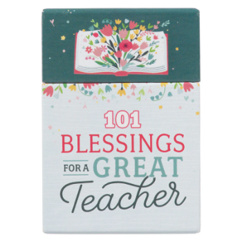 Picture of Boxed Cards 101 Blessings For A Great Teacher