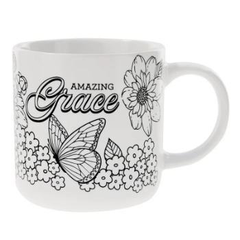 Picture of Mug Coloring Amazing Grace