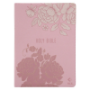 Picture of NLT Pink Peonies Large Print Bible