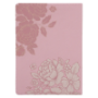 Picture of NLT Pink Peonies Large Print Bible