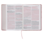 Picture of NLT Pink Peonies Large Print Bible