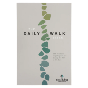 Picture of NLT Daily Walk Bible Filament Paperback
