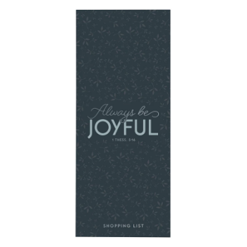 Picture of Magnetic Notepad Always Be Joyful