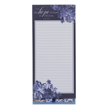Picture of Magnetic Notepad & Pencil My Hope is Found...