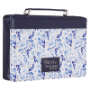 Picture of Bible Bag Trust In The Lord Blue Floral
