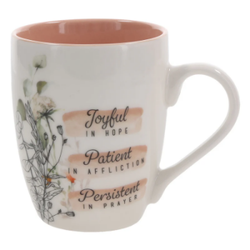 Picture of Mug Joyful in Hope, Patient in Affliction ....