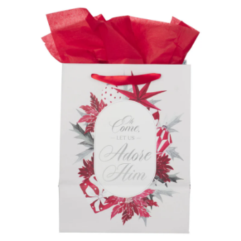Picture of Gift Bag Oh Come Let Us Adore Him