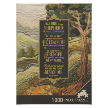 Picture of Puzzle The Lord Is My Shephard 1000 Piece Puzzle