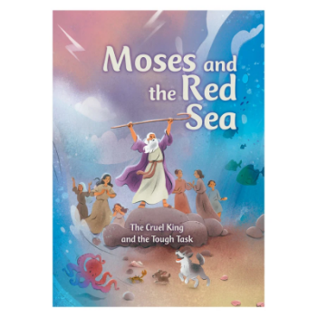 Picture of Moses and the Red Sea - First Readers